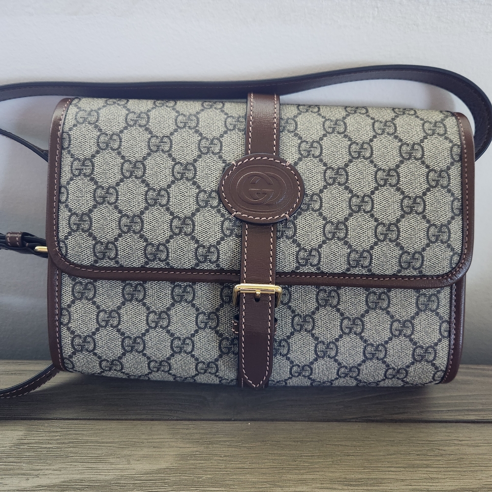 Gucci Monogram Crossbody Bag